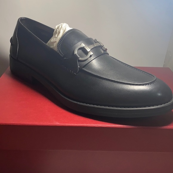Salvatore Ferragamo Shoes | Salvatore Ferragamo Arlin Loafer Size 12 Nib | Color: Black | Size: 12 | Betsy_Cabrera's Closet